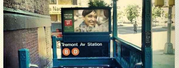 MTA Subway - Tremont Ave (B/D) is one of Lieux qui ont plu à Maurice.