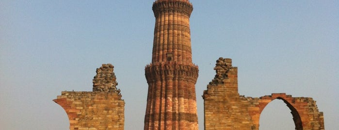 Qutub Minar | क़ुतुब मीनार is one of I was here !.