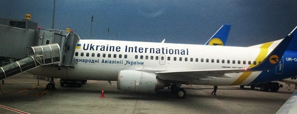 Aeroporto di Kiev-Boryspil (KBP) is one of Аэропорты и ЖД вокзалы.
