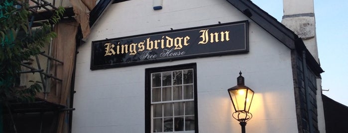 The Kingsbridge Inn is one of Favourite Hostelries & Hideaways.