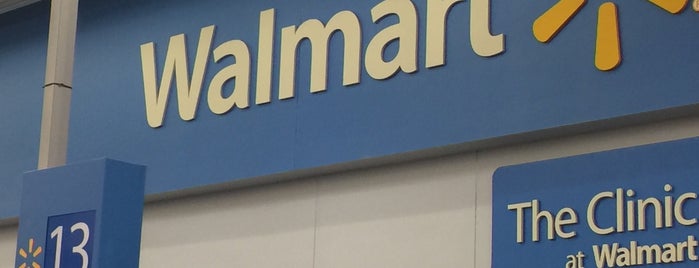 Walmart Supercenter is one of Common Check-Ins.