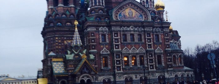 Church of the Savior on the Spilled Blood is one of St. Petersburg City Badge - Attraction.