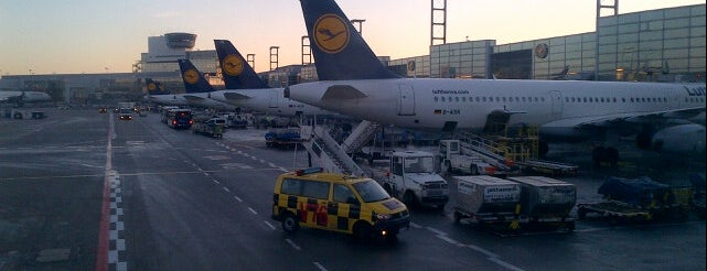 Frankfurt Airport (FRA) is one of My Travel Places.