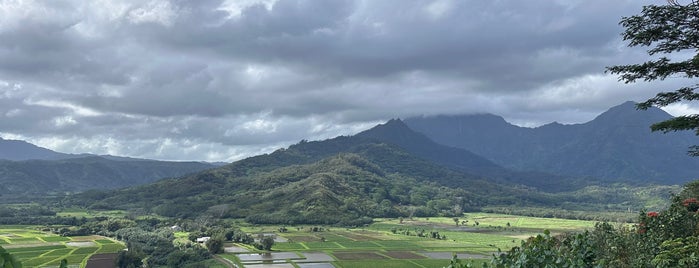 Hanalei Valley Lookout is one of Kauai, Hawaii.