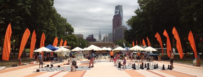 Eakins Oval is one of Philly.