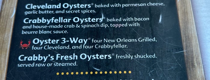 Crabby's Dockside is one of To Try.