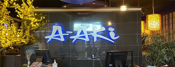 A-Aki Japanese Sushi & Steakhouse is one of Awesome Food.