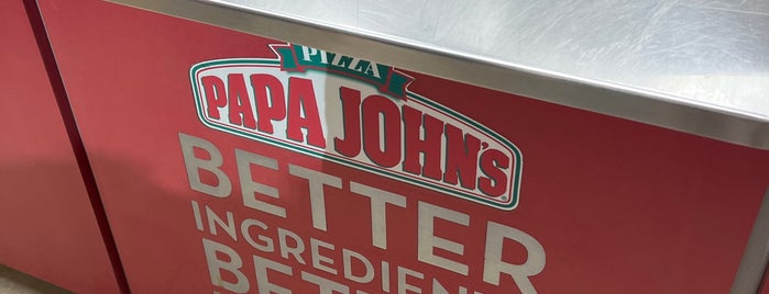 Papa John's Pizza is one of Favs.