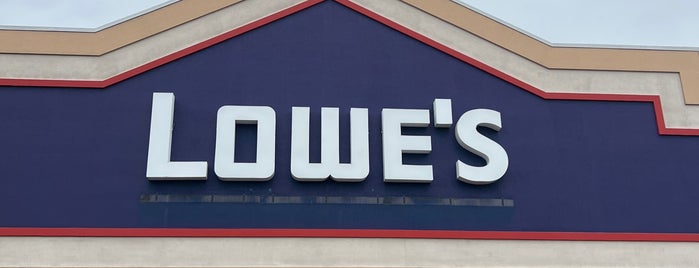 Lowe's is one of LUGARES VISITADOS (2).