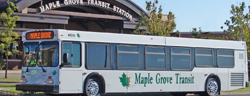 Maple Grove Transit Station is one of สถานที่ที่ Chris ถูกใจ.