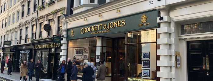 Crockett & Jones is one of London to Go.