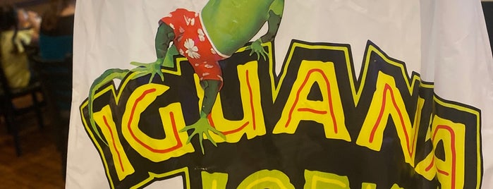 Iguana Joe's is one of possible lunch.