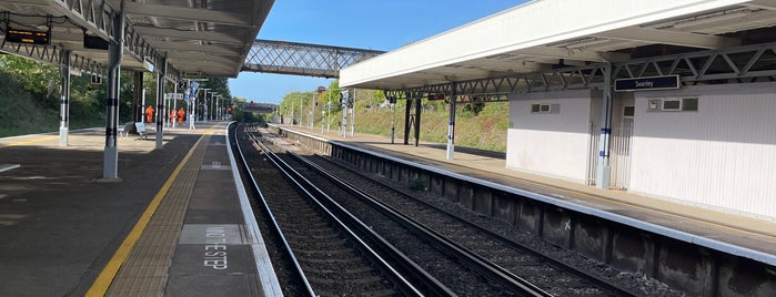 Swanley Railway Station (SAY) is one of Kent Train Stations.