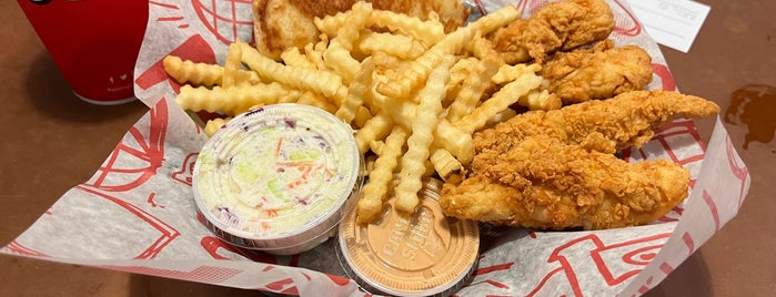 Raising Cane's Chicken Fingers is one of California.
