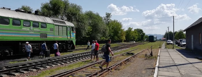 Залізнична станція "Солотвино" is one of Андрей’s Liked Places.