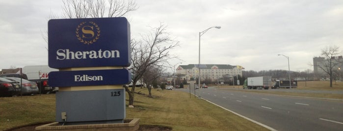 Sheraton Edison Hotel Raritan Center is one of faves.