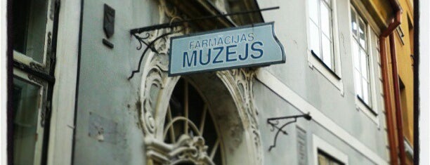 Farmācijas muzejs is one of Orte, die Aigars gefallen.