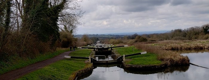 Caen Hill Locks is one of Canal Places UK.