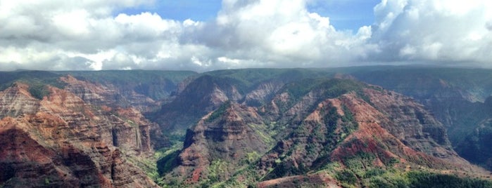 Waimea Canyon Lookout is one of kauai.