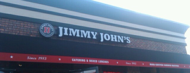 Jimmy John's is one of สถานที่ที่บันทึกไว้ของ Matt.