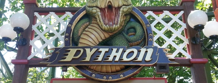 Python is one of De Efteling.