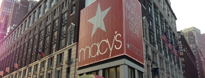 Macy's is one of New York, New York.....Peter's Fav's.
