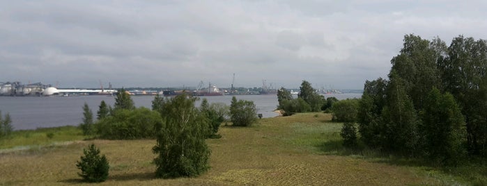 Mīlestības saliņas putnu vērošanas tornis is one of Environmental places in Latvia.