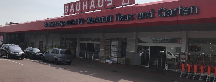 BAUHAUS is one of Bielefeld.