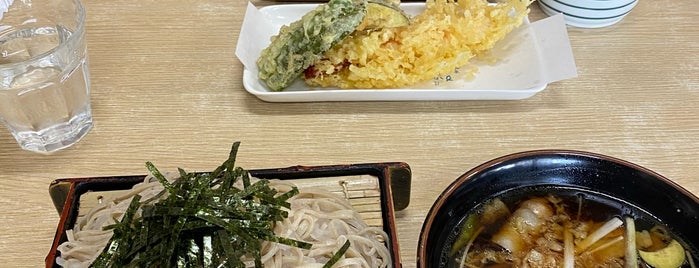 手打唐沢うどん・そば　かさはら is one of Asian Food(Neighborhood Finds)/SOBA.