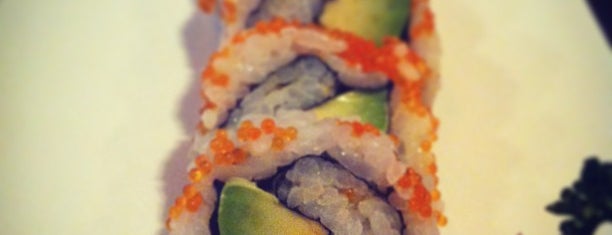Miyabi Sushi Media City is one of Lugares favoritos de Heinie Brian.
