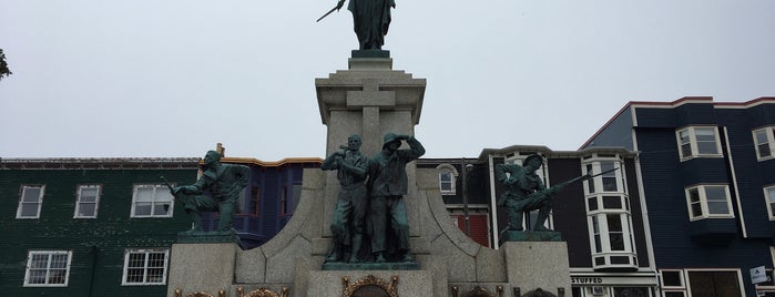 War Memorial is one of St-Johns.