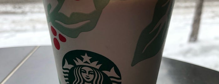 Starbucks is one of Cafe.