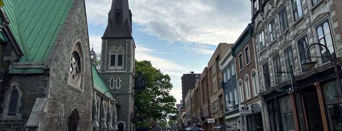 Rue St-Jean is one of Bienvenue á Québec City.