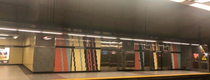 STM Station Montmorency is one of Montreal Metro.