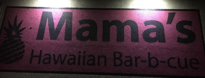 Mama's Hawaiian Barbecue is one of eats.