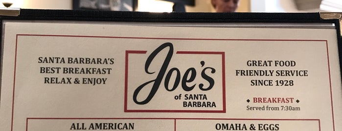 Joe's Cafe is one of I <3 Santa Barbara.