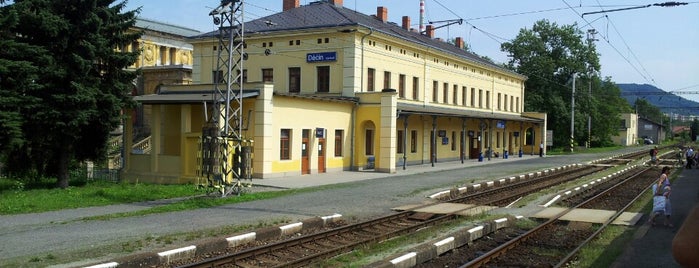 Železniční stanice Děčín východ is one of Železniční stanice ČR: Č-G (2/14).