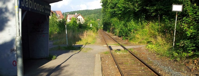 Železniční zastávka Jablonec nad Nisou zástavka is one of Železniční stanice ČR: Ch-J (4/14).