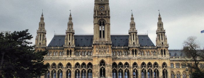 Wiener Rathaus is one of Viyana.
