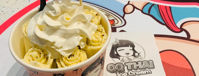 QQ Thai Ice Cream is one of สถานที่ที่ Chyrell ถูกใจ.