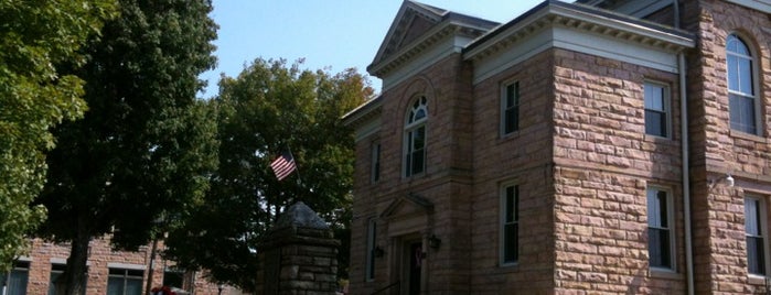 Nicholas County Courthouse is one of PA and WV.