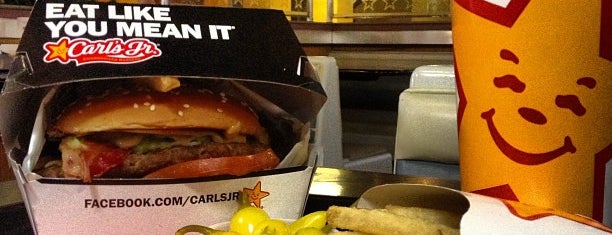 Carl's Jr. is one of Tempat yang Disukai Jerry.