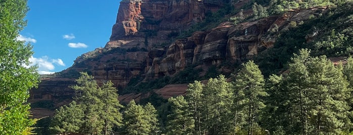 Slide Rock State Park is one of Sedona.