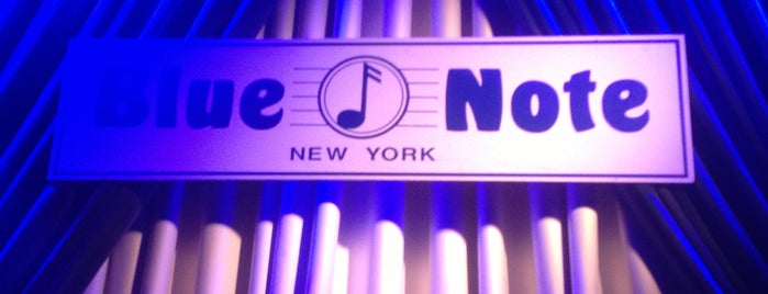 Blue Note is one of Deb'in Kaydettiği Mekanlar.