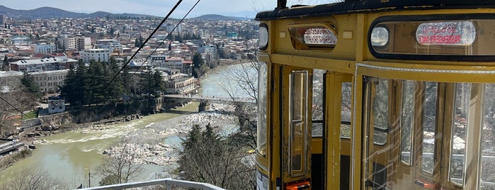 Cable car top station is one of Kutaisi in 1 day.