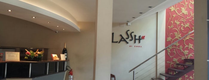 Lassh is one of Locais salvos de Santi.
