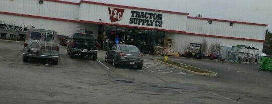 Tractor Supply Co. is one of Visited stores.