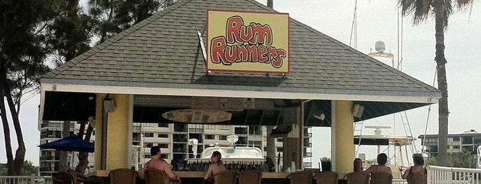 Rum Runners Pool Bar is one of beach bars.
