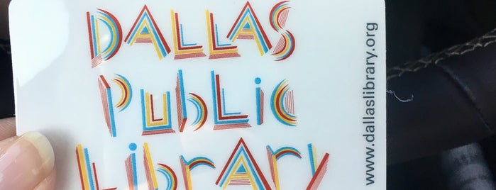 Dallas Public Library - Fretz Park is one of Favorite places.