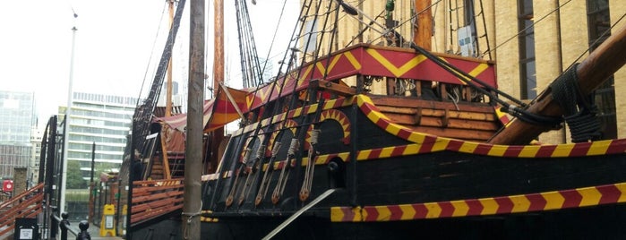 The Golden Hinde is one of 2 for 1 offers (train).